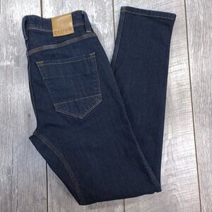 DU/ER Jeans Mens 28x32 Dark Wash L2X Slim Fit Performance Denim Indigo
